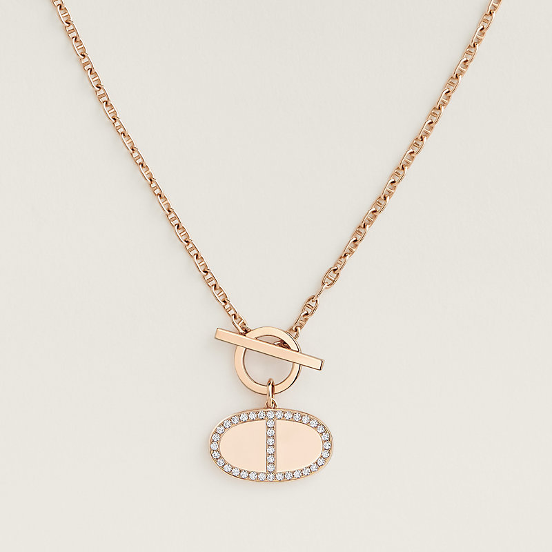 国内発送 即発【HERMES】Chaine d'Ancre pendant Brand New ( Rank N ) HERMÈS Chaine d'ancre pendant Silver